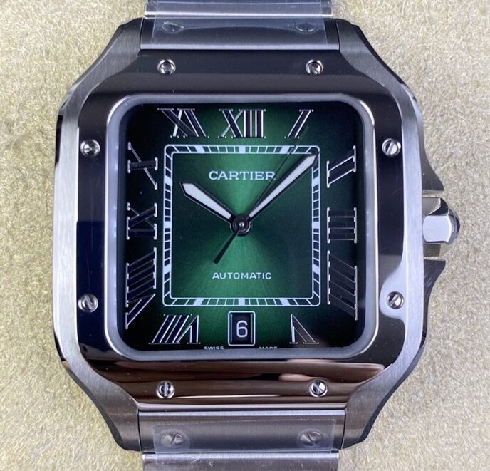 Fake Cartier Watch Santos - BV Factory WSSA0062