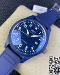 M+ Factory Replica IWC Pilot IW328101 Blue Ceramic Case