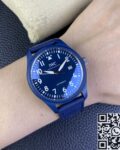 M+ Factory Replica IWC Pilot IW328101 Blue Ceramic Case