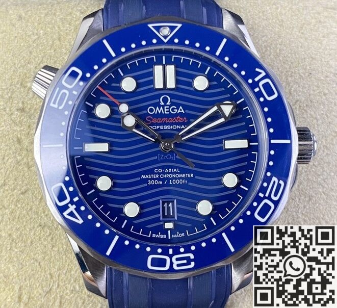 VS Factory Omega Replica Watches Seamaster Diver 300M 210.32.42.20.03.001