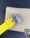 T+ Factory Richard Mille Replica Watches RM35-02 Carbon Fiber Case Yellow Tape