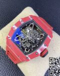 T+ Factory Richard Mille Replica Watches RM35-02 Red Carbon Fiber Case