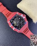 T+ Factory Richard Mille Replica Watches RM35-02 Red Carbon Fiber Case