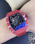 T+ Factory Richard Mille Replica Watches RM35-02 Red Carbon Fiber Case