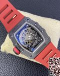 T+ Factory Richard Mille Replica Watches RM35-02 Red Rubber Straps