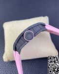 T+ Factory Richard Mille Replica Watches RM35-02 Pink Rubber Strap