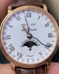 OM Factory Replica Blancpain Villeret 6654 White Dial Size 40mm Series