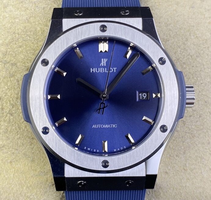 JJ Factory Replica Hublot Classic Fusion 542.NX.7170.RX Blue Dial