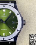 JJ Factory Replica Hublot Classic Fusion 542.NX.8970.RX Green Dial