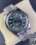 Noob Factory Replica Rolex Sky Dweller M336934-0002 Mint Green Dial