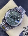 Noob Factory Replica Rolex Sky Dweller M336934-0002 Mint Green Dial