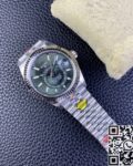 Noob Factory Replica Rolex Sky Dweller M336934-0002 Mint Green Dial