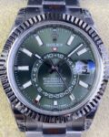 Noob Factory Replica Rolex Sky Dweller M336934-0001 Mint Green Dial Watches