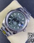 Noob Factory Replica Rolex Sky Dweller M336934-0001 Mint Green Dial Watches