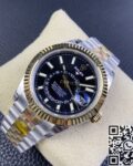 Noob Factory Replica Rolex Sky Dweller M336933-0004 Gloss Black Dial