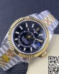 Noob Factory Replica Rolex Sky Dweller M336933-0004 Gloss Black Dial