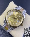 Noob Factory Replica Rolex Sky Dweller M336933-0002 Champagne Dial