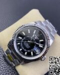 Noob Factory Replica Rolex Sky Dweller M336939-0007 Gloss Black Dial