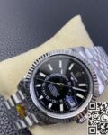 Noob Factory Replica Rolex Sky Dweller M336934-0008 Gloss Black Dial