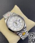 Noob Factory Replica Rolex Sky Dweller M336934-0004 White Dial