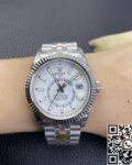 Noob Factory Replica Rolex Sky Dweller M336934-0004 White Dial