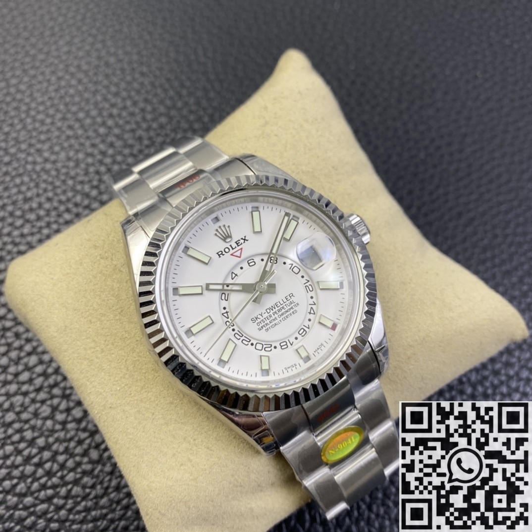 Noob Factory Replica Rolex Sky Dweller M336934-0003 White Dial Series