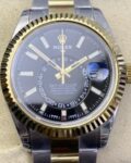 Noob Factory Replica Rolex Sky Dweller M326933-0002 Gloss Black Dial Series