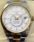 Noob Factory Replica Rolex Sky Dweller M326933-0009 White Dial Series