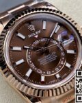 Noob Factory Replica Rolex Sky Dweller M326935-0006 Rose Gold Watch Series