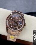 Noob Factory Replica Rolex Sky Dweller M326935-0006 Rose Gold Watch Series