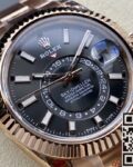 Noob Factory Replica Rolex Sky Dweller M326935-0007 Rose Gold Watch Series