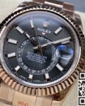 Noob Factory Replica Rolex Sky Dweller M326935-0007 Rose Gold Watch Series