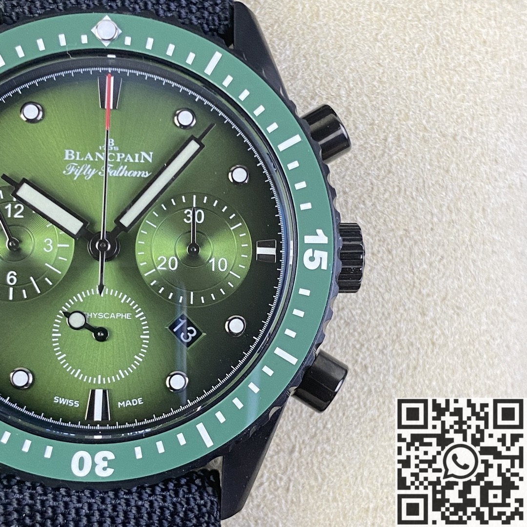 GS Factory Replica Blancpain Fifty Fathoms 5200-0153-B52A Aurora Green Size 43.6mm Series