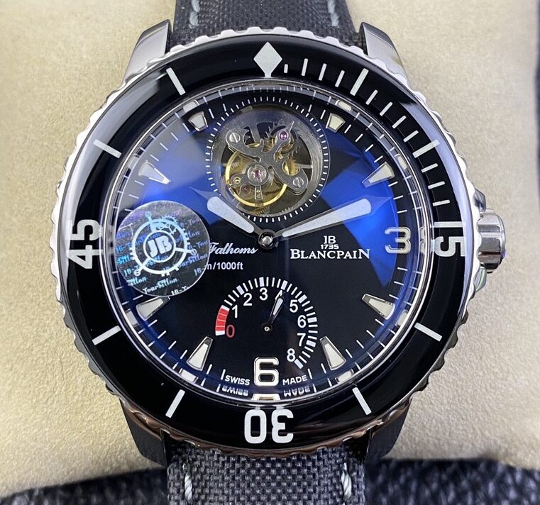 JB Factory Replica Blancpain Fifty Fathoms 5025-1530-52A Tourbillon Size 45mm Series