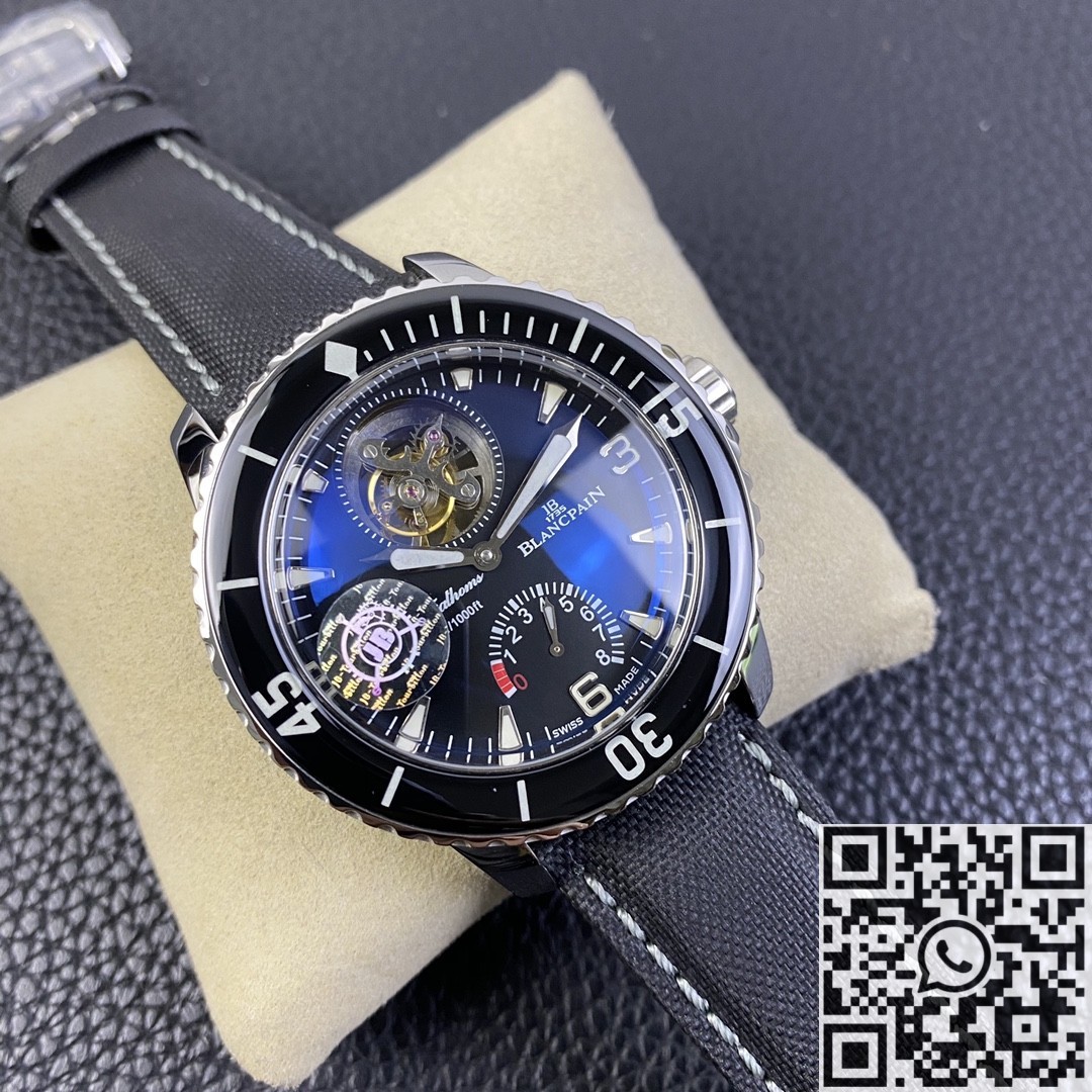 JB Factory Replica Blancpain Fifty Fathoms 5025-1530-52A Tourbillon Size 45mm Series