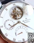 JB Factory Replica Blancpain Villeret 6025-1542-55B White Dial Size 42.5mm Series