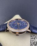 OM Factory Replica Blancpain Villeret 6654 Blue Dial Size 40mm Series