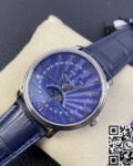 OM Factory Replica Blancpain Villeret 6654-1529-55B Blue Dial Size 40mm Series