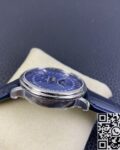 OM Factory Replica Blancpain Villeret 6654-1529-55B Blue Dial Size 40mm Series