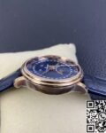 OM Factory Replica Blancpain Villeret 6654-3640-55 Blue Dial Size 40mm Series