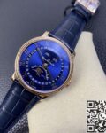 OM Factory Replica Blancpain Villeret 6654-3640-55 Blue Dial Size 40mm Series