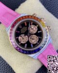 IPK Custom Rolex Daytona White Carbon Fiber Version 4130 Movement