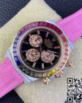 IPK Custom Rolex Daytona White Carbon Fiber Version 4130 Movement