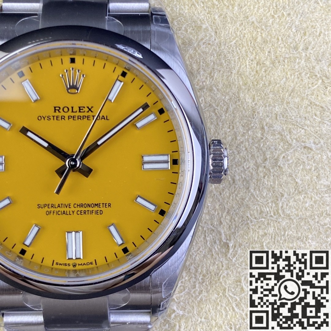 VS Factory Replica Rolex Oyster Perpetual M126000-0004 Yellow Dial Size 36mm Series