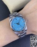 VS Factory Replica Rolex Oyster Perpetual M126000-0006 Tiffany Blue Dial