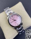 EW Factory Replica Rolex Oyster Perpetual M277200-0009 Candy Pink Dial Watch