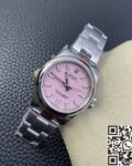 EW Factory Replica Rolex Oyster Perpetual M277200-0009 Candy Pink Dial Watch