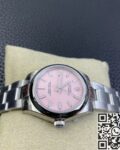 EW Factory Replica Rolex Oyster Perpetual M277200-0009 Candy Pink Dial Watch