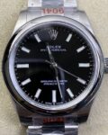 EW Factory Replica Rolex Oyster Perpetual M277200-0002 Black Dial Watch