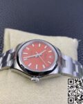 EW Factory Replica Rolex Oyster Perpetual M277200-0008 Red Dial Watch